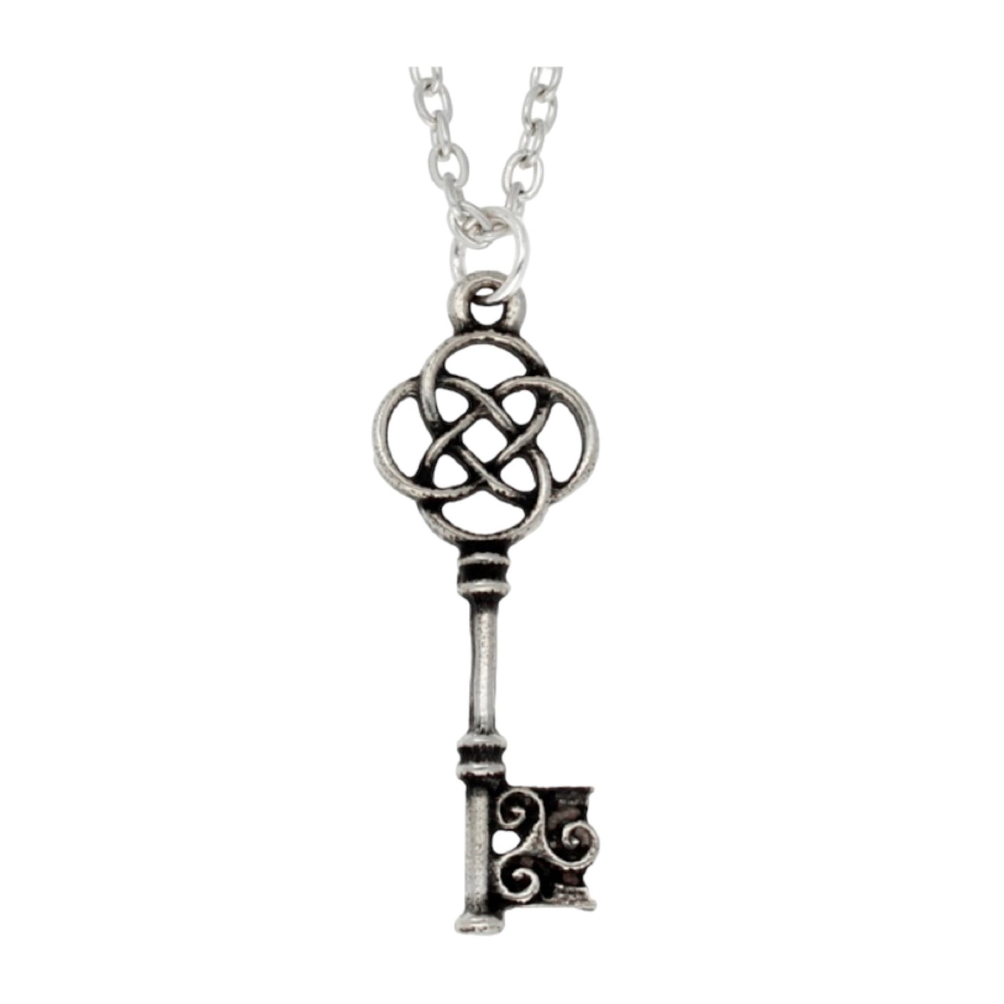 St. Justin Celtic Key Pendant Necklace