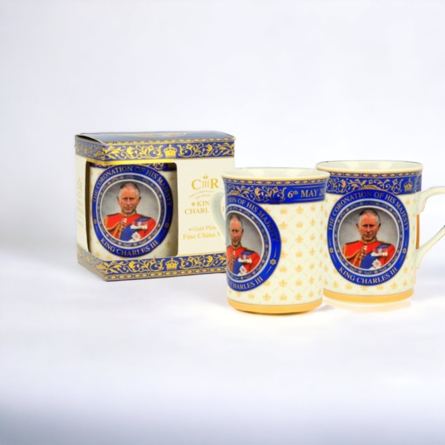 HM King Charles III Coronation Collection - Lippy Mug in box