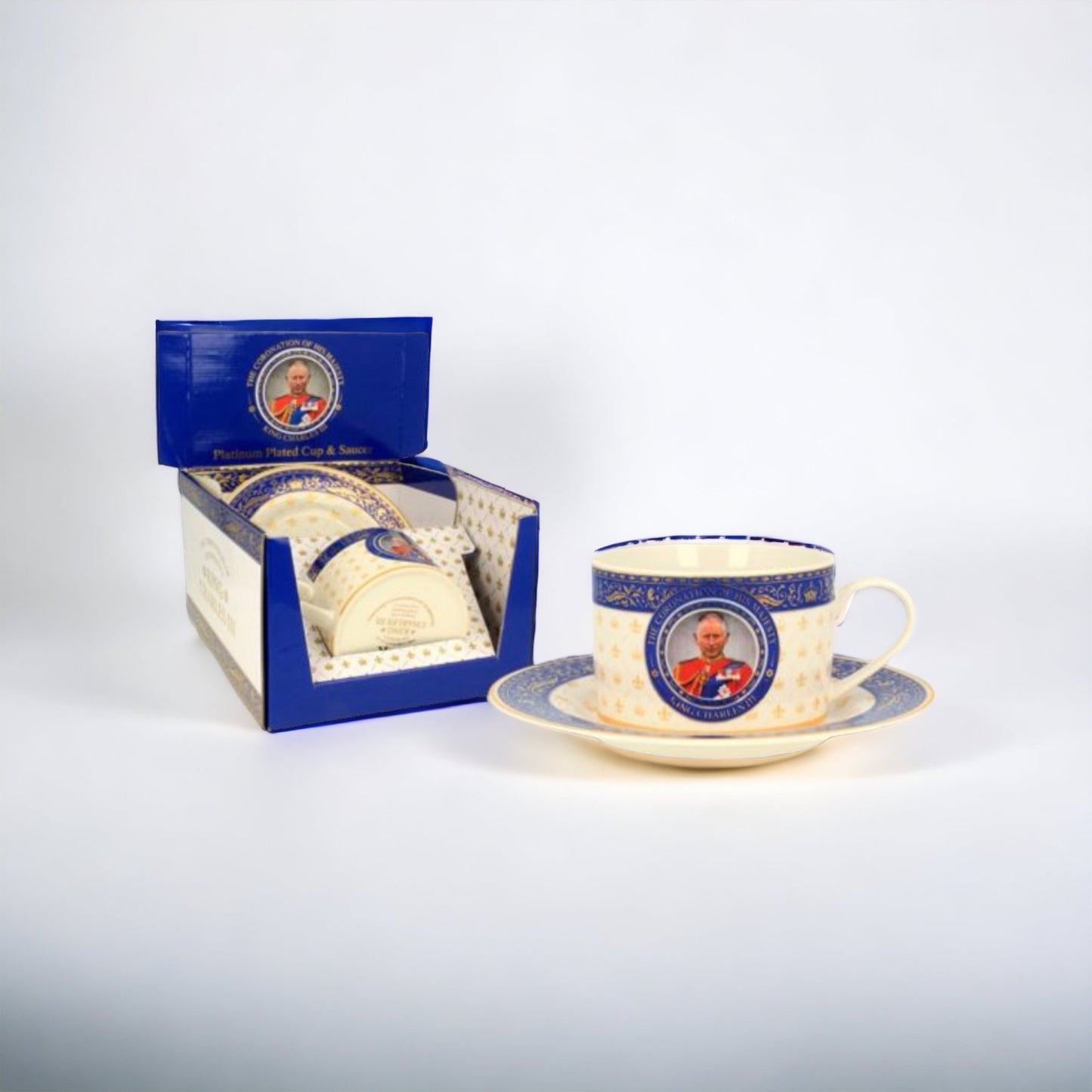 The HM King Charles III Coronation Collection - Cup and Saucer