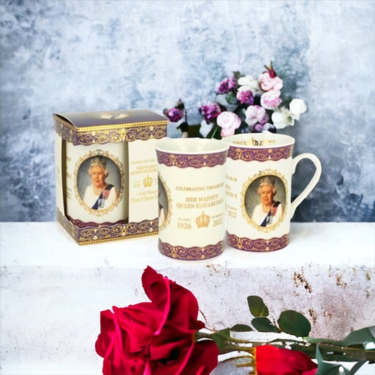 HM Queen Elizabeth 11 Commemorative Memorabilia - Queen Lippy Mug