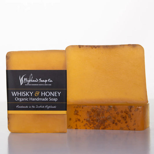 Highland Whisky and Honey Organic Handmade Soap