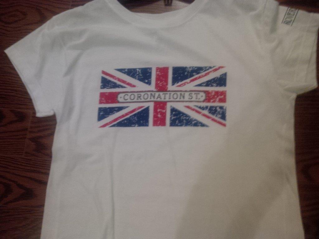 Coronation Street - Union Jack Ladies T-Shirt