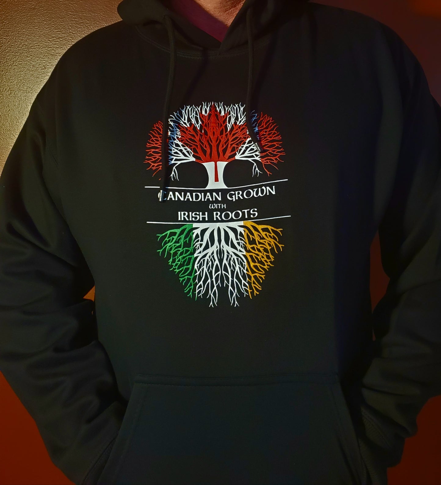 Canadian Grown with Irish Roots Hoodie