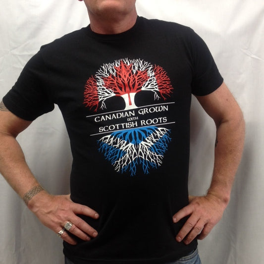 Canadian Grown with Scottish Roots T-Shirt